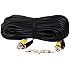 VideoSecu 100 Feet Pre-made All-in-One Video Power BNC RCA Cable CCTV DVR System Security Surveillance Camera Extension Cable 1JE