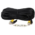 VideoSecu 100 Feet Video Power BNC RCA Cable for CCTV Security Cameras 1JE