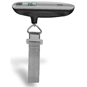 Duronic LS1013 Digital 50KG Capacity Luggage/Bag/Suitcase Scales with straps and batteries