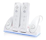 Wii Dual Charge Station with Dual Nunchuck Holder