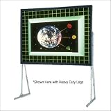 Draper 241006 w/ Extra Heavy-Duty Legs Matt White: Ultimate Folding Front Projection Screen with Ext