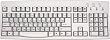 Ivory-White Chinese & English USB Computer Keyboard