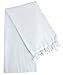 Cacala Lightweight and Thin Turkish Beach Towel 100% Cotton Sand-Free and Quick-Drying Goodness Perfect as an Extra Large Travel Towel, Beach Accessory, or Gift for Beach Lovers, 37 x 70