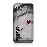 Ecell - BANKSY BALLOON GIRL GRAFFITI HARD BACK CASE FOR SAMSUNG GALAXY S ADVANCE I9070