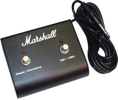 Original Marshall Footswitch, Two Button With LED (Clean / Overdrive, OD1 / OD2)