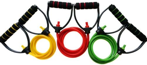 ProGrade Resistance Bands- Gym Quality. ADJUSTABLE, Premium Comfort D-Handle, Anti-Snap. Sold Individually or as a set.