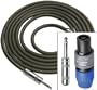 Rapco R14-100LN4 100 foot Speaker Cable, 14 Gauge 1/4 inch to Speakon
