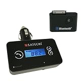 Bluetooth Handsfree Fm Transmitter for Car Stereo with iPod Bluetooth Adapter (A2DP Compatible)