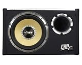 Vibe Audio CBR10A-V3 CBR10 CBR 10 Evo 10 inch Active Amplified Subwoofer Sub Bass Box Enclosure Includes Wiring Kit
