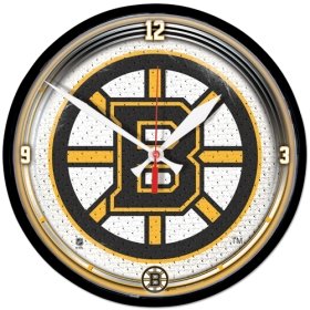 Boston Bruins Wall Clock
