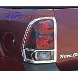 2005-2009 Chevrolet Trailblazer Chrome Tail Light Covers 2PC by CWZ