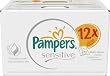 Pampers Sensitive Baby Wipes - 12 x Packs of 56 (672 Wipes)