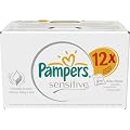 Pampers Sensitive Baby Wipes - 12 x Packs of 56 (672 Wipes)