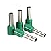 100Pcs Wire Copper Crimp Connector Insulated Ferrule Pin Cord End Terminal AWG10
