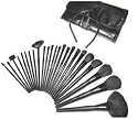 Shany&copy; 24pc Studio quality Natural Cosmetic Brush set W/Leather Pouch - Goat & Badger Hair