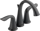 Delta Faucet 4538-RB Lahara Mini-Widespread Double-Handle Lavatory Faucet, Venetian Bronze