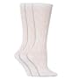 Chaussettes hautes blanches p�lerines pour filles (Lot de 3 paires)