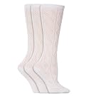 Girls White Knee High Pelerine School Socks (Pack of 3)