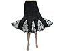 Womens Boho Skirt Bohemian Black & White Gypsy Skirts Length 27"