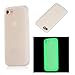 iPhone 7 Case, Walcase [Noctilucous][Shockproof] Halloween Luminous Soft Silicone Back Case Cover for iPhone 7 (2016), Fluorescent