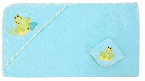 Baby Hooded Towel and - Frog