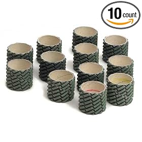 3M Trizact CF Sanding Band 1 2OD x 1 2W 240 Grit (Pack of 10) by 3M