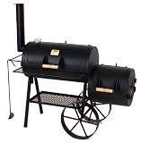 Eigenschaften Joe's Barbeque Smoker  / TRADITION 16, JOEs Barbeque & Grill, Stahl (5 mm) massiv, 110kg