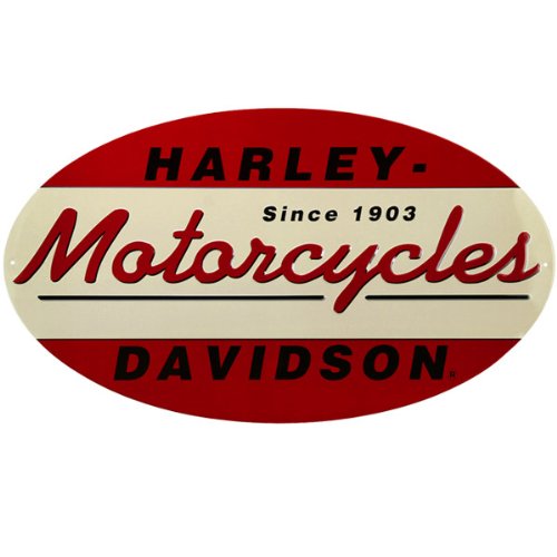 Harley-Davidson® 1903 Oval Metal Sign