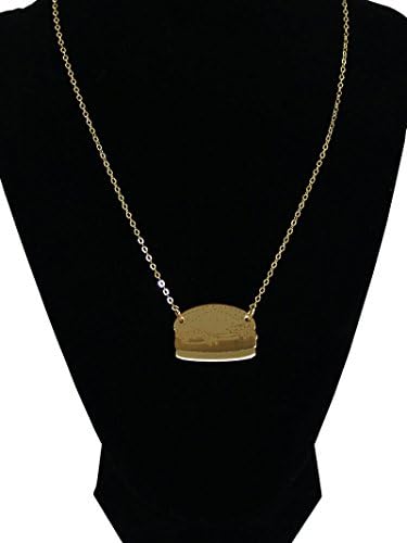 Vinca Jewelry Burger Necklace