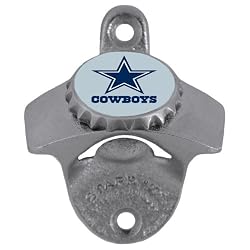 Dallas Cowboys Wall Mounted Bottle Opener - NFL Football - Fan Shop Sports Team Merchandise