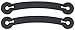 Tough 1 Curved Strap Spur Tie Downs, black