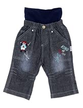 Sterntaler 74969 Jeanshose Pepe mit Stickmotiv Farbe marine (Farb-Nr. 33)