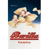 BARILLA NUDELN SCHMETTERLINGE BLECHSCHILD STABIL NEU 30x20cm VS2405von "Decoworld"