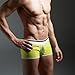 XUBA Mens Low Rise Sexy Underwear Trunk Boxer Brief Green XB04