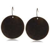 Lucia K. Jewelry Tag Copper Earrings