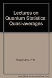 Lectures on quantum statistics