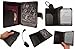 New Kindle Black SD Folio Case Cover Pouch with FREE Clip-On LED Reading Lamp for New Amazon Kindle 4, All - New Latest Generation 2011 Release Amazon Kindle 6