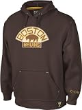 Boston Bruins -Black- Vintage Logo Triumph Hooded Sweatshirt