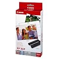 Canon Fotopapier f�r Canon Selphy CP 780, 36 Blatt A6 RS: Postkarte, Color Ink Paper Set, 100x148 mm, CP780
