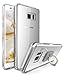 Note 7 Case, Galaxy Note 7 Case, Style4U Scratch Resistant Shock Absorbent Slim Clear Back TPU Bumper Case Cover for Samsung Galaxy Note 7 with 1 Style4U Ring Holder Kickstand [Clear]