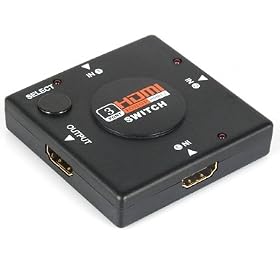 3 Port HDMI Full HD 1080P v1.3 Switch Splitter