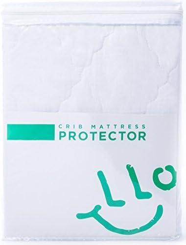 Toddler Mattress Protector - Crib Bedding Cover by Little Loved Ones - 100% Waterproof Pad - Breathable, Soft, Quilted, Cotton Topper Prevents Dust Mites, Allergens, Mildew and Mold - PVC-Free Fitted Sheet Style - Great Gift Idea