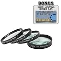 Digital Concepts +1 +2 +4 +10 Close-Up Macro Filter Set with Pouch For The Pentax K2000, K200D, K20D, K10D, K100D, K100D SUPER, K110D, *ist DL2, *ist DS2, *ist DL, *ist DS Digital Cameras Which Have Any Of These (18-250mm, 28-105mm) Pentax Lenses
