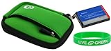 2n1 Neoprene Sleeve (Forrest Green) Case and NP-45 740mAh Battery for Fujif ....