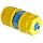 Tefen Fiberglass Polypropylene Compression Tube Fitting, Union, Yellow/Blue, Tube OD
