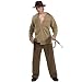 Indiana Jones Deluxe Muscle Chest Indiana Adult Costum