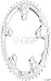 RaceFace 9spd 42t 94mm Alloy ring Silver
