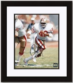 Ronnie Lott Autographed San Francisco 49ers 8x10 Photo - Custom Framed
