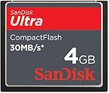 SanDisk Ultra 4GB CompactFlash Card (SDCFH-004G, bulk packaging)