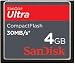 SanDisk Ultra 4GB CompactFlash Card (SDCFH-004G, bulk packaging)